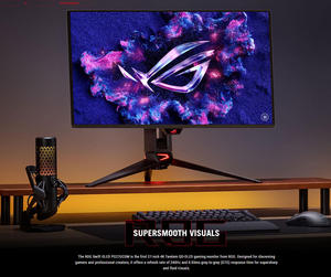Monitor para juegos A.S.U.S ROG Swift OLED PG27UCDM original de 26 pulgadas, panel 4K Tandem QD-OLED, 240Hz, 0.03ms (GTG), OLED Anti-Flicker 2.0 - Product Image 4