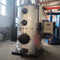 Generator Uap Biomassa Vertikal Otomatis Efisiensi Tinggi LHG 200-2000KG Generator Uap Baja Tahan Karat