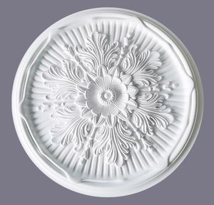 Plaque décorative extérieure <span class=keywords><strong>de</strong></span> <span class=keywords><strong>plafond</strong></span> <span class=keywords><strong>en</strong></span> plâtre EPS, style français, gaufrée, luxe léger, pour base <span class=keywords><strong>de</strong></span> lustre, écologique, <span class=keywords><strong>en</strong></span> stock - Product Image 1