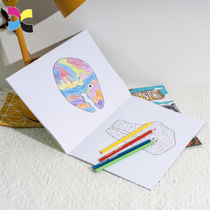 Libros para colorear, impresión al por mayor, libro personalizado para niños, libro de colorear para adultos de tapa blanda para niños - Product Image 2