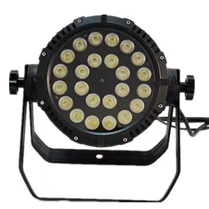 IP65 LED 24X18W RGBWA UV 6in1 par light LED par 64 stage lighting RGBWA+Uv 6in1 10wattsX24pcs waterproof led par