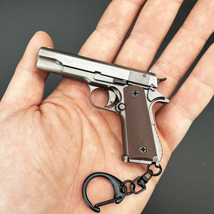 Mô Hình 1:3 1911 Colt Súng Keychain Phóng Vỏ Tháo Gỡ Hợp Kim Thân Thiện Với Môi Tùy Chỉnh Thiết Kế Đồ Chơi Hiển Thị Không Cho Chụp - Product Image 1