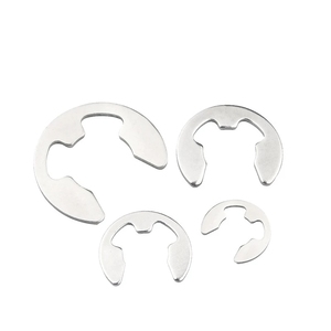 DIN 6799สแตนเลส <span class=keywords><strong>E</strong></span> Circlip <span class=keywords><strong>E</strong></span> แหวนหัวเข็มขัดรูปแหวนสำหรับเพลา - Product Image 2