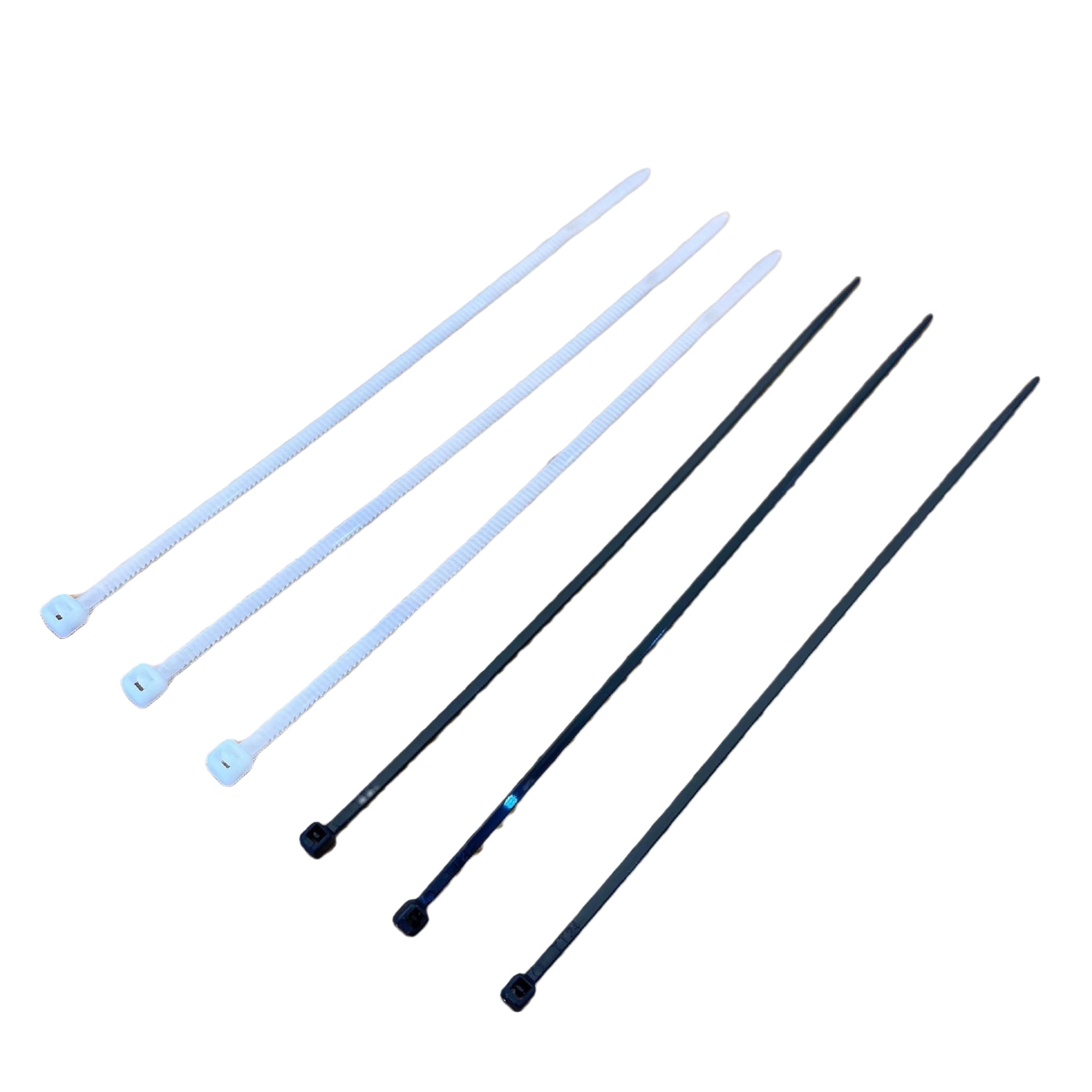 LDDQ, низкая цена и высокое качество, кабельная стяжка 250 мм, белые стяжки, защитные стяжки на молнии, ROHS