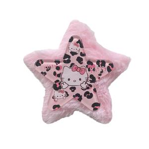 Nuevos Dijes de Estrella de Cinco Puntas con Estampado de Leopardo, Accesorios para Gatitos de Doble Capa, Decoraciones para Fundas de Teléfono Móvil - Product Image 5