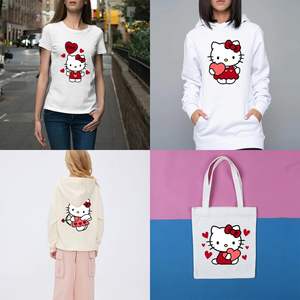 Transferts thermiques personnalisés de haute qualité pour designs de transfert, presse à chaud pour t-shirts, impression par transfert PET, dessins animés en caoutchouc - Product Image 6