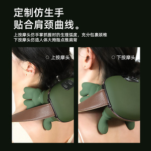 Bionic Hand Shoulder Neck Massager With Strap Rechargeable Silicone Kneading Massage For Trapezius And Cervical Spine - Product Image 5