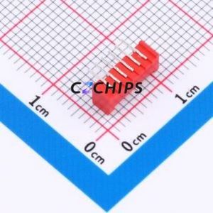 XY-MX1.25-6A21-R Wire-to-Board Pin Header Bent Lead Through Hole,P=1.25mm 1x6P 1.25mm Right Angle Insert PicoBlade (MX 1.25) - Product Image 2