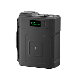 Batterie externe 12V DC 30Ah avec connecteur Anderson 30A et écran LCD pour <span class=keywords><strong>éclairage</strong></span> de <span class=keywords><strong>camping</strong></span>, compresseur d'air, pompe à air de voiture, réfrigérateur - Product Image 2