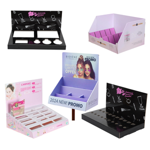 Bodenstehender POP-Karton Wimpernverlängerungs-Displayständer, <span class=keywords><strong>Make</strong></span>-<span class=keywords><strong>up</strong></span>-Präsentationsständer - Product Image 3