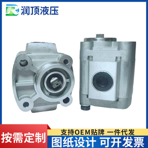 Pompe à engrenages hydraulique CBQZ F2.1, groupe motopropulseur pour hayon de véhicule et chariot élévateur, pompe à huile haute pression - Product Image 4