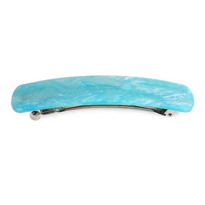 Barrettes à <span class=keywords><strong>cheveux</strong></span> personnalisées 10.5cm, Clips rectangulaires en acrylique, Barrettes de grande taille pour <span class=keywords><strong>cheveux</strong></span> épais - Product Image 5
