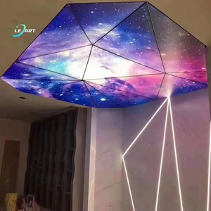 Pellicola Decorativa in PVC Traslucido Multicolore Tessuto per Soffitto Teso per Bar e Ristoranti - Product Image 6