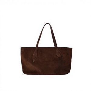 Waterproof Genuine Leather Large Capacity Women's Casual Handbags Handmade Purse Removable Strap Factory Price Latest Arrival - Product Image 5
