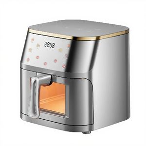 Freidora de Aire Portátil Profesional de 10 L de Alta Potencia con Control Digital No Visual para Cocinar Pollo y Alimentos en Casa y al Aire Libre - Product Image 5