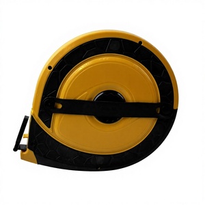 Pengukur Jarak Otomatis Mekanis LIANGJIN 50m dengan Bilah Baja Karbon, Pita Ukur Gulung Portabel Genggam - Product Image 2