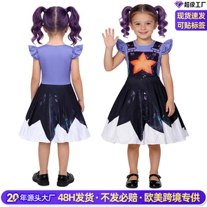 Poppy Playtime Lily Princess Dress For Girls Age 8-13 Years Halloween Cosplay Costume Spring 2026 - Product Image 2