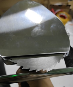 Haohong <strong>Electric</strong> Stainless Steel <strong>Shawarma</strong> Kebab Doner Slicer Knife 100mm for Food Processing <strong>Machinery</strong> Parts - Product Image 2