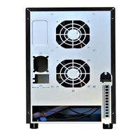 Boîtier de stockage en aluminium Mini-ITX 8 baies de haute qualité pour serveur NAS, avec interface Ethernet et prise en charge du stockage cloud, alimentation et RAM incluses