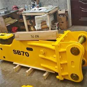 Martillo de rotura de excavadora de acero aleado líder a nivel mundial, larga vida útil para las industrias de la construcción - Product Image 1