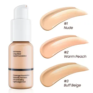 7-Day Delivery Color Changing Modify Skin Tone Super Stay 24 Full Coverage Liquid Foundation For Dry Sensitive Skin