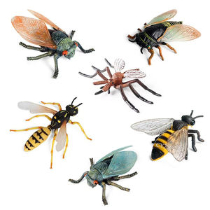 शैक्षिक सीखने के खिलौने बग खिलौने लाशें वास्तविक कीट के आंकड़े बच्चों के लिए तैयार प्लास्टिक बग मॉडल - Product Image 1