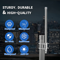 Antenne de routeur sans fil longue portée pour extérieur 4G LoRa WiFi MIMO IP67 étanche pour connecteur 3.5dBi Gain pour communication omnidirectionnelle