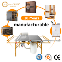 Machines à bois combinées Scies à panneaux portables Scies à bois à glissière Scies circulaires de table 3 en 1