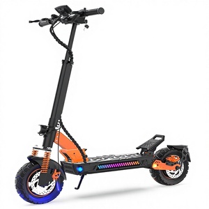 Trottinette pliable Tufront E3s avec siège, moteur sans balais 1000W, étanche, autonomie de 28 miles, vitesse en MPH, pneus de 10 pouces, trottinette E3s - Product Image 1