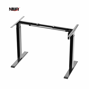 โต๊ะยืนแบบมอเตอร์เดี่ยวกรอบปรับได้ทันสมัยเฟอร์นิเจอร์สำนักงาน - Product Image 1