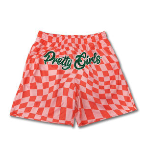 Pantalones cortos vintage de lona de cintura media para hombre, pantalones cortos deportivos de baloncesto, logotipo de diseño personalizado, ropa atlética de secado rápido - Product Image 4