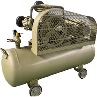 Compresseur d'air industriel 3kw 4hp Courroie 100l Compresseur d'air à piston haute pression pour découpe laser