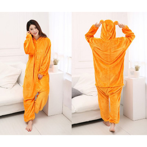 Pijama <span class=keywords><strong>de</strong></span> Franela para Adultos Fitspi, Diseño <span class=keywords><strong>de</strong></span> <span class=keywords><strong>Animales</strong></span>, Pingüino, Aguacate, Calabaza, Disfraz <span class=keywords><strong>de</strong></span> Dibujos Animados, Ropa <span class=keywords><strong>de</strong></span> Dormir Cálida y Suave para Invierno, Unisex, para el Hogar - Product Image 5