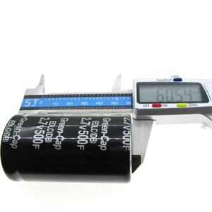 ซุปเปอร์คาปาซิเตอร์ใหม่ 2.7V <span class=keywords><strong>500F</strong></span> 2.7V/<span class=keywords><strong>500F</strong></span> 2.7V500F คาปาซิเตอร์ความจุสูงสำหรับรถยนต์ - Product Image 4