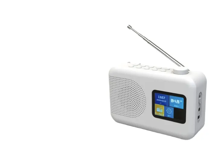 TFT Radio DAB radio FM AM portable Radio with Ear phone jack output