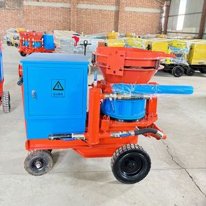 Mới loại bê tông bắn ném máy khô trộn bê tông phun shotcrete bắn nổ máy - Product Image 5
