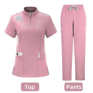 Conjunto de Uniformes Médicos al por Mayor, Uniformes Personalizados con Logotipo, Blusas y Pantalones para Enfermeras y Doctores, Conjuntos de Uniformes Modernos - Product Image 5