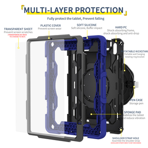 เคสแท็บเล็ตกันกระแทกแบบซิลิโคนสำหรับ <span class=keywords><strong>Huawei</strong></span> <span class=keywords><strong>matepad</strong></span> <span class=keywords><strong>Pro</strong></span> <span class=keywords><strong>10.8</strong></span><span class=keywords><strong>นิ้ว</strong></span>ฝาครอบขาตั้งกันตกสำหรับเด็ก - Product Image 6