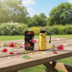 5 Fold Capsule Phone Size Promotional Waterproof <b>Umbrella</b> Garden <b>Shade</b> <b>Umbrella</b> With Customized Logo <b>Umbrella</b> - Product Image 4