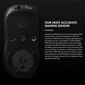 ราคาขายส่งแท้ 100% มีสินค้าในสต็อก เมาส์เกมมิ่งไร้สาย Logitech G Pro พร้อมประสิทธิภาพระดับ Esports - Product Image 5
