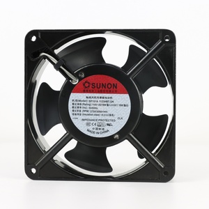 Ventilador SUNON SP101A 1123HBT.GN 120x120x38mm 115VAC 0.21/0.18A 20/18W 2750/3050RPM 87/107CFM con Rodamiento de Bolas Eléctrico para Gabinete e Inversor - Product Image 1