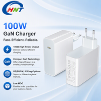 Câble de charge rapide GaN 100W PD Type-C vers Type-C avec adaptateur USB certifié CE FCC UKCA pour ordinateurs portables