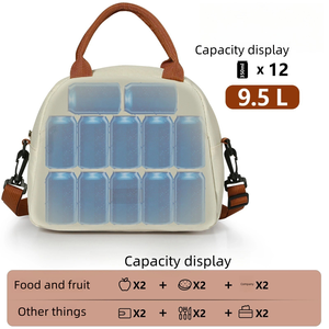 Insulated <strong>Lunch</strong> Tote <strong>Bag</strong> <strong>for</strong> Unisex Kids Large Capacity Cooler Insulated <strong>Lunch</strong> <strong>Bag</strong> <strong>for</strong> School <strong>Work</strong> Picnic Travel Food Carrier - Product Image 6