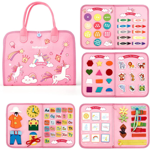 Produits tendance <span class=keywords><strong>2023</strong></span> jouets personnalisés pour enfants planche occupée en feutre sensoriel éducatif pour les tout-petits <span class=keywords><strong>livre</strong></span> de planche occupée Montessori pour les enfants - Product Image 5