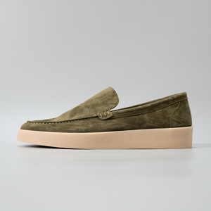 Mocasines de alta gama de cachemira para hombre, zapatos sin cordones hechos a mano, zapatos modernos, zapatos de negocios versátiles de cuero. - Product Image 3