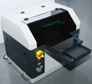 Honzhan Micro piezo inkjet a3 uv flatbed use for printing wood and foam board