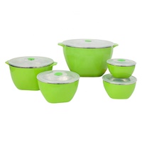 Caja de almacenamiento de alimentos, contenedores plegables reutilizables para microondas, fiambrera de acero inoxidable