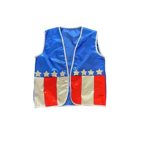 ชุดแฟนซีวันประกาศอิสรภาพสไตล์อังเคิลแซม ชุดฮาโลวีนสำหรับผู้ใหญ่ ธงชาติอเมริกัน งานเฉลิมฉลอง งานคาร์นิวัล อีสเตอร์ ปูริม - Product Image 3