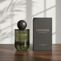 Flacon de parfum de luxe vide, nouveau design, 100 ml, couleur personnalisée, avec bouchons à bille – Meilleures ventes