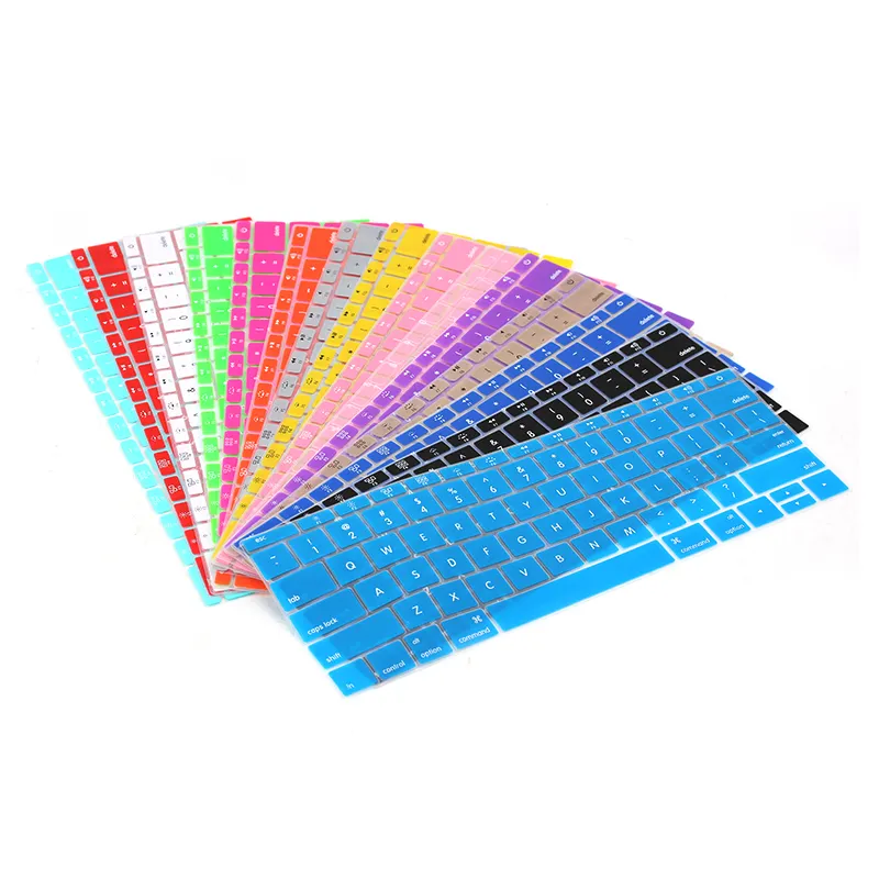 Factory Wholesale Silicone Customized Soft Keyboard Cover For Macbook Pro 16Pro 13 2020 A2141